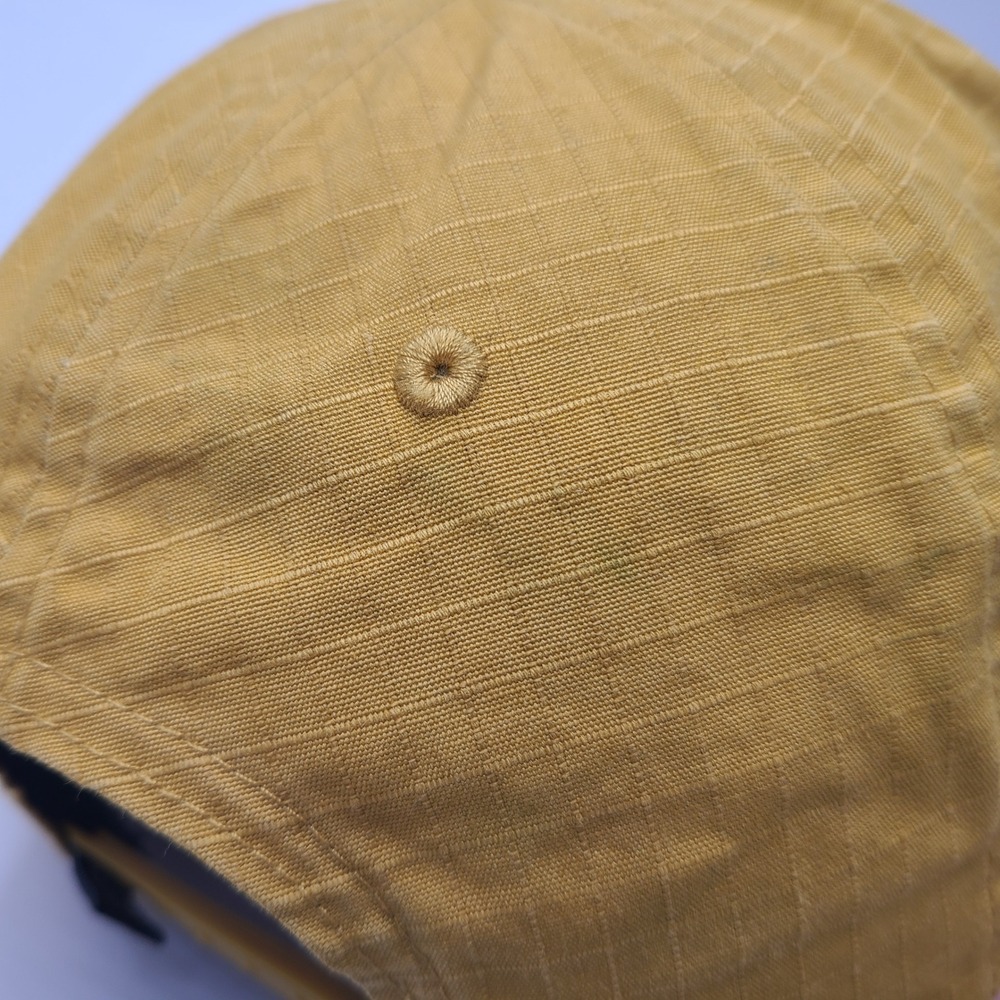 Black Rifle Coffee Company Hat Snapback Yellow Black Ripstop Rope Mountains Hike - Picture 9 of 15